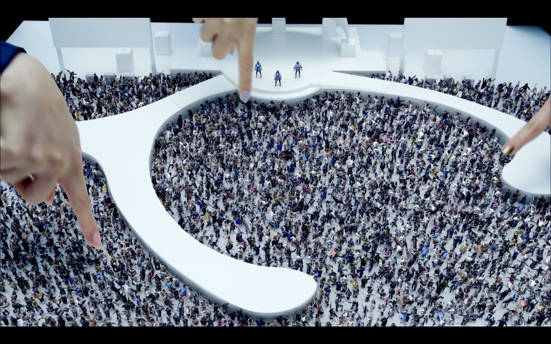 Perfume 4th Tour in DOME ｢LEVEL3｣ “Sleeping Beauty” Work Rhizomatiks